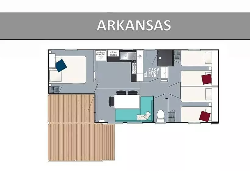 هتل Camping Tikayan Saint Clair