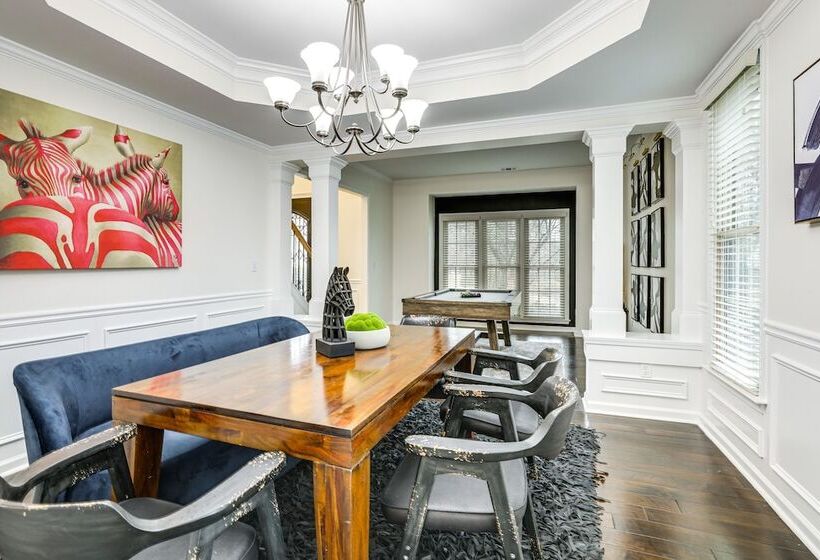 Modern Stone Mountain Home W/ Spacious Deck, Grill