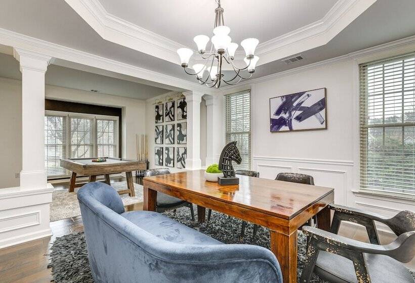 Modern Stone Mountain Home W/ Spacious Deck, Grill