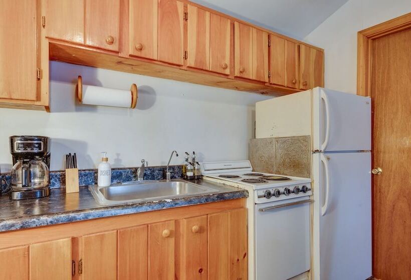 Pet Friendly Laconia Cabin W/ Fireplace + Deck!