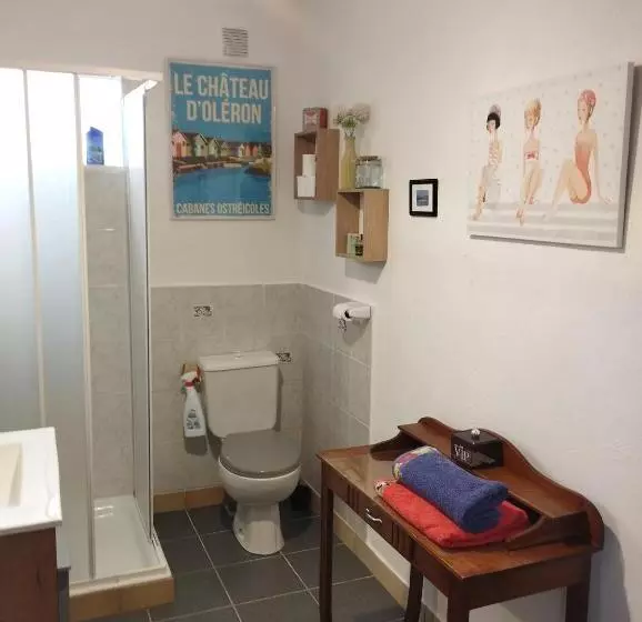 ペンション Chambre Agréable Au Fond Du Jardin