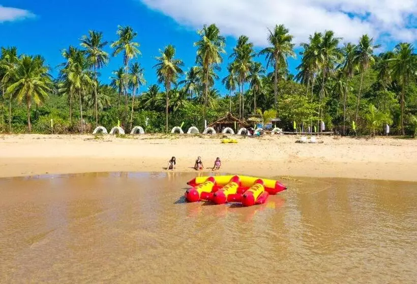 リゾートホテル El Nido Watersports And Adventures Beach Camp