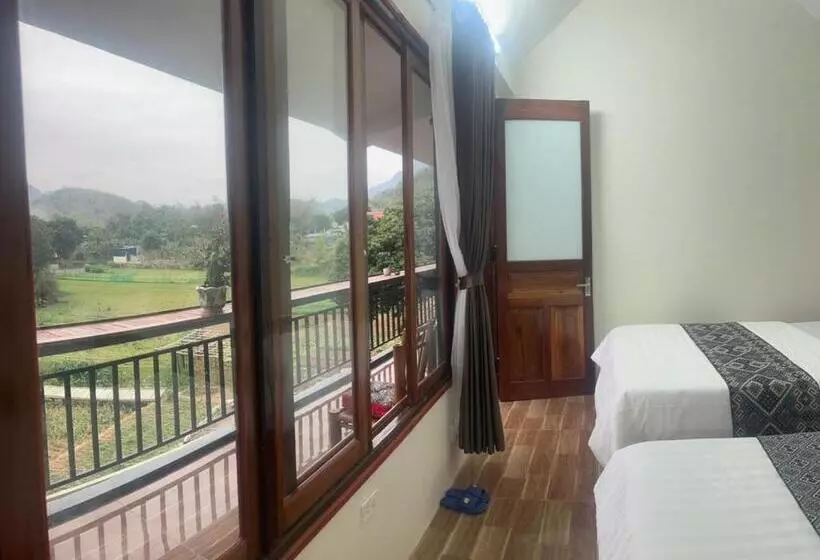 تختخواب و صبحانه Peaceful Maichau Homestay