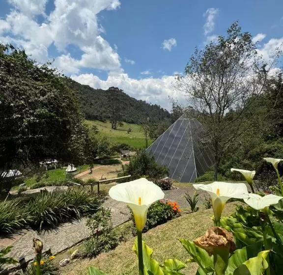 ホテル Glamping Termales La Calera