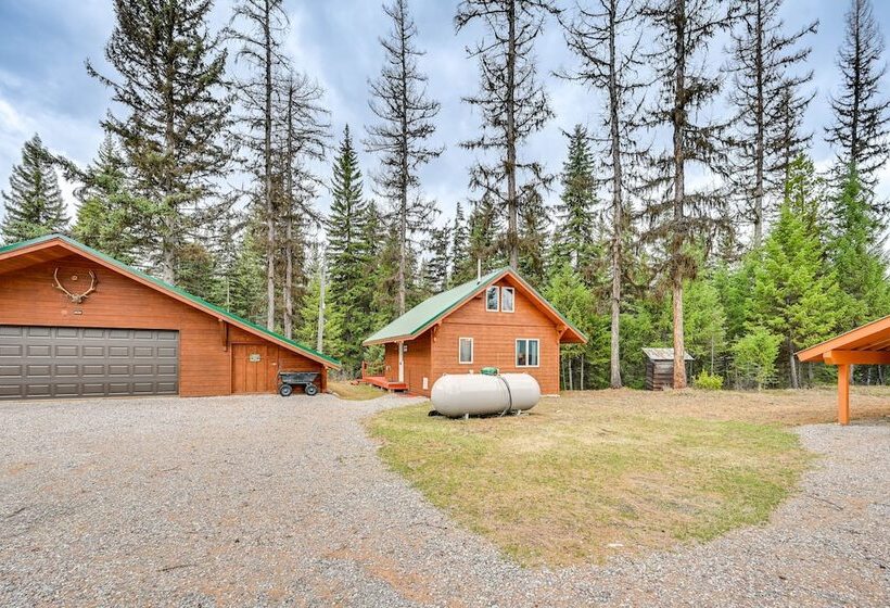 Cozy Bigfork Cabin W/ Canoes: Walk To Swan River!