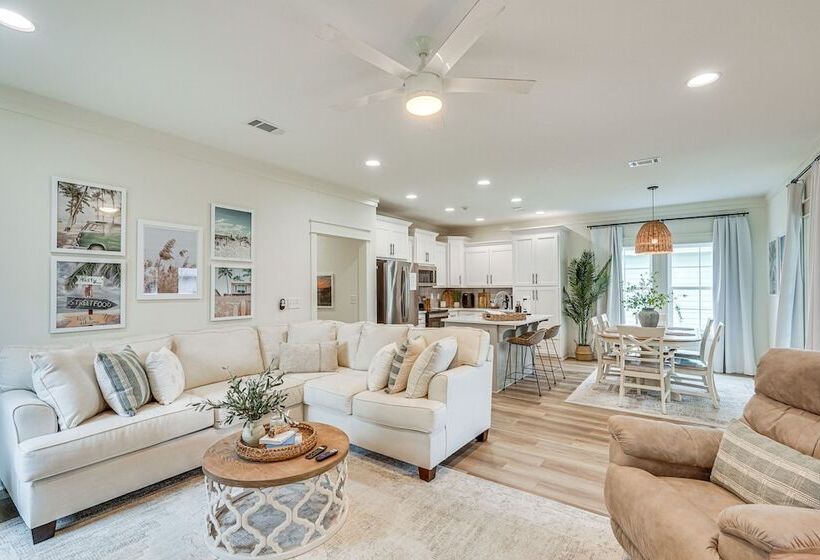 Chic Panama City Beach Home, Walk To Laguna Beach!