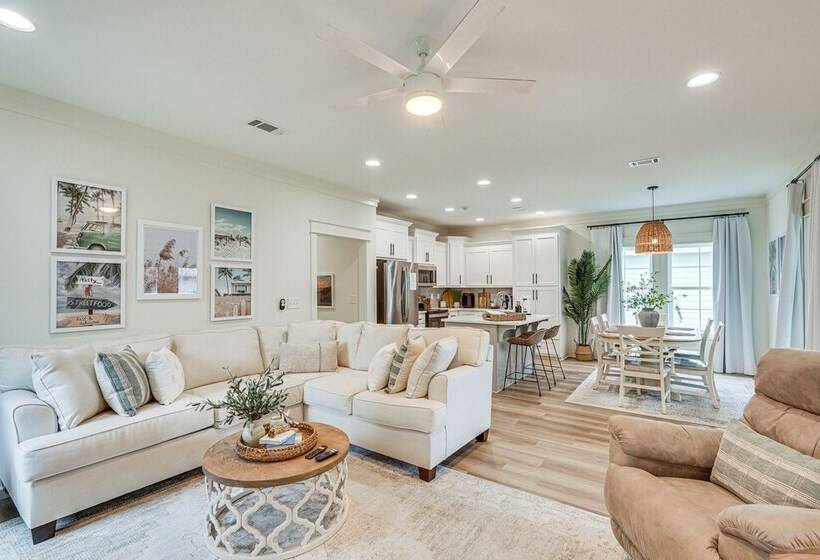 Chic Panama City Beach Home, Walk To Laguna Beach!