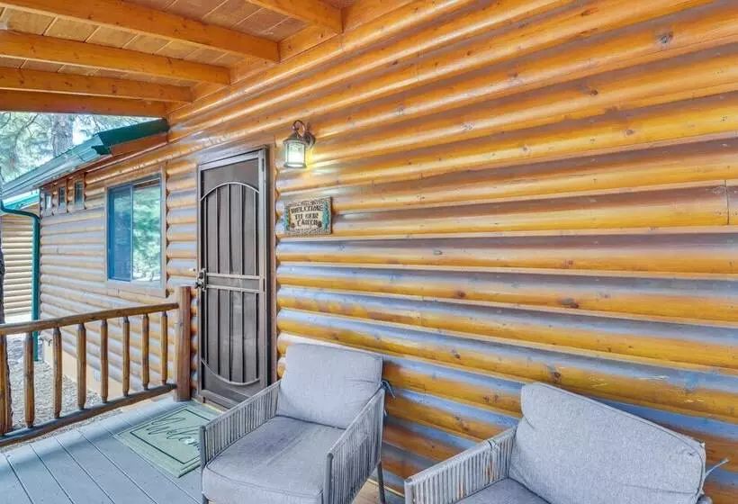 Near Lakes & Trails: Pet Friendly Cabin In Arizona