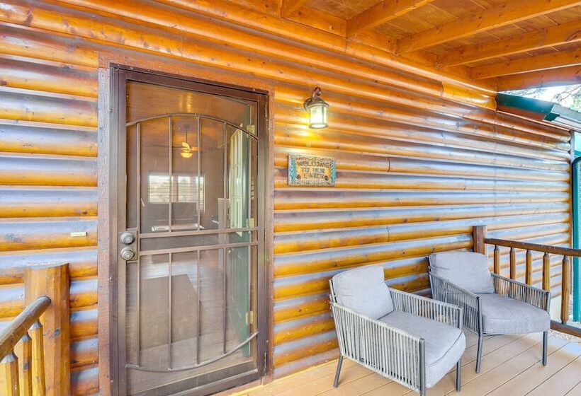 Near Lakes & Trails: Pet Friendly Cabin In Arizona