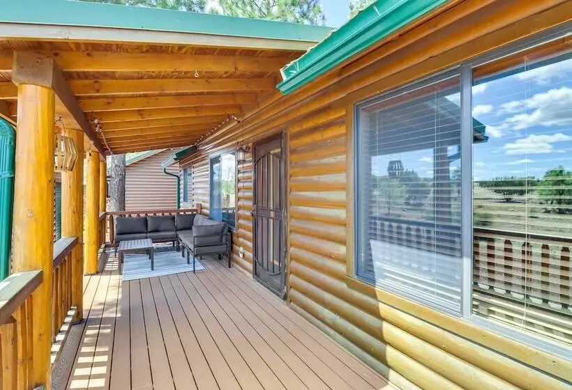 Near Lakes & Trails: Pet Friendly Cabin In Arizona