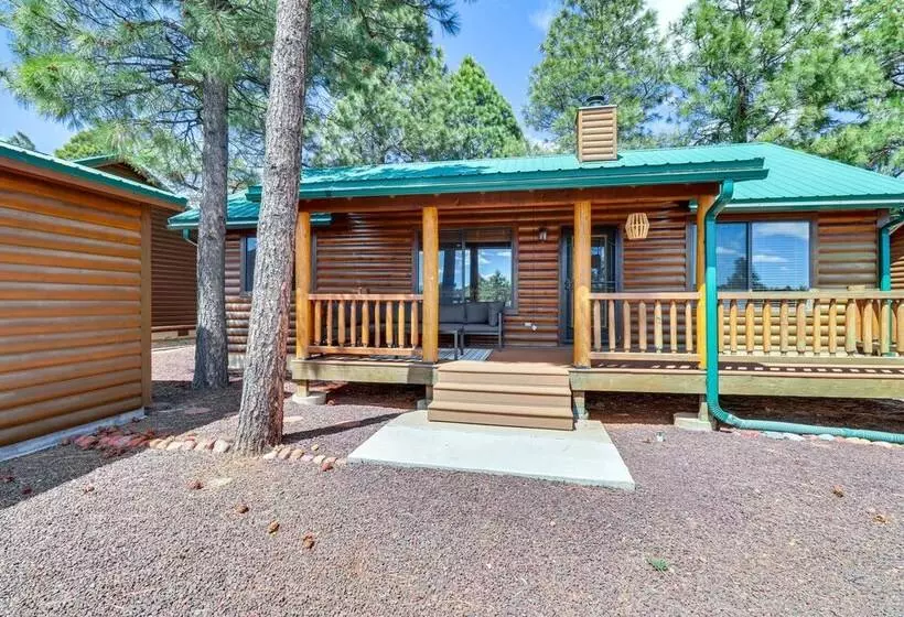 Near Lakes & Trails: Pet Friendly Cabin In Arizona