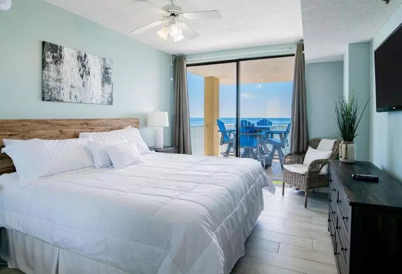 Beachfront Condo Balcony Pools Spacious Sauna