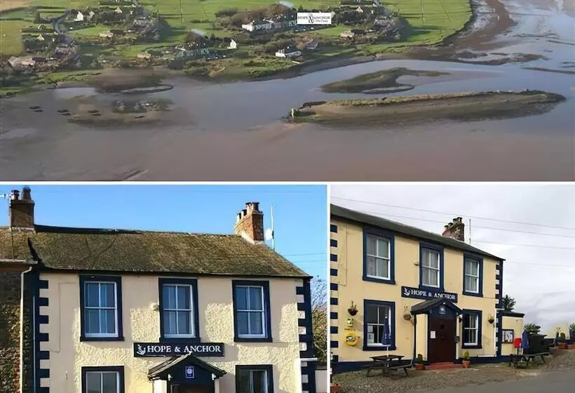 Hotelli Hope & Anchor, Hadrian S Wall, Port Carlisle, Solway Firth, Area Of Natural Beauty