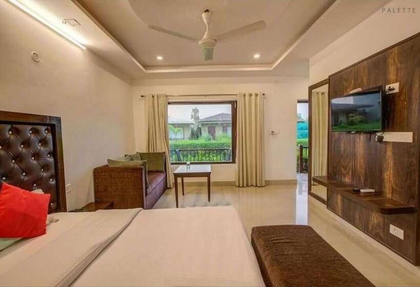 בית מלון כפרי Treebo Tiger Pug Mark Resort, Ramnagar