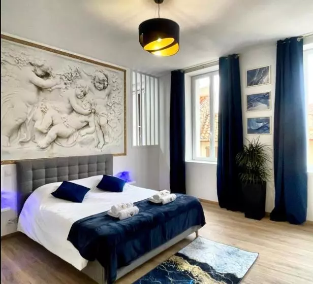 Aamiaismajoitus (B&B) Les 3 Anges De Sigean