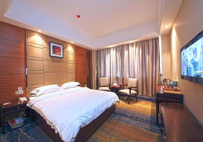 בית מלון כפרי Greentree Inn Guangdong Jieyang Bus Terminal Station Ronghua Avenue Business