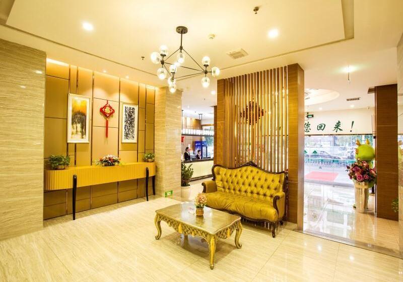 בית מלון כפרי Greentree Inn Guangdong Jieyang Bus Terminal Station Ronghua Avenue Business