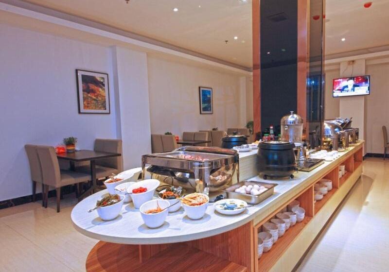 בית מלון כפרי Greentree Inn Guangdong Jieyang Bus Terminal Station Ronghua Avenue Business