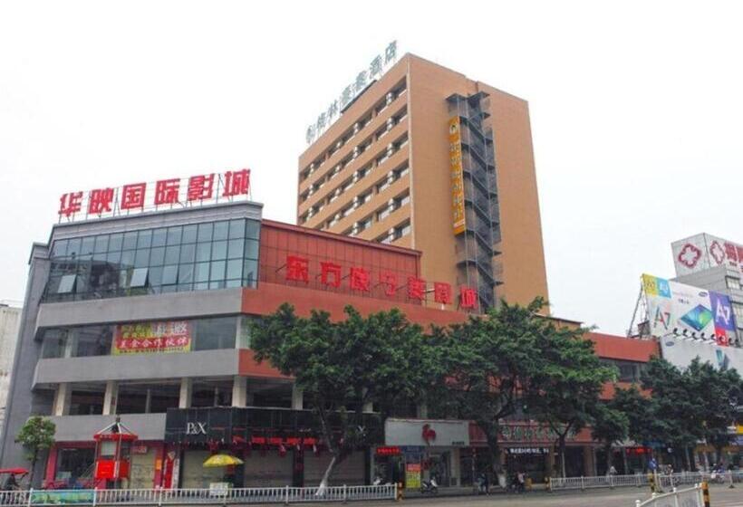 בית מלון כפרי Greentree Inn Guangdong Jieyang Bus Terminal Station Ronghua Avenue Business
