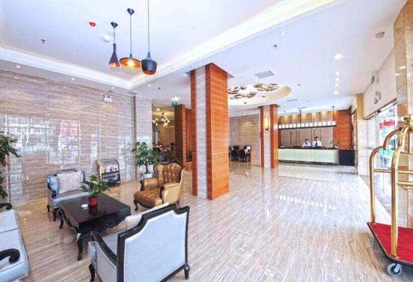 בית מלון כפרי Greentree Inn Guangdong Jieyang Bus Terminal Station Ronghua Avenue Business