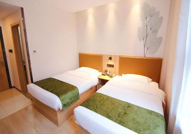 Hotelli Greentree Inn Jiangsu Suzhou Industrial Park Qingjian Lake Express