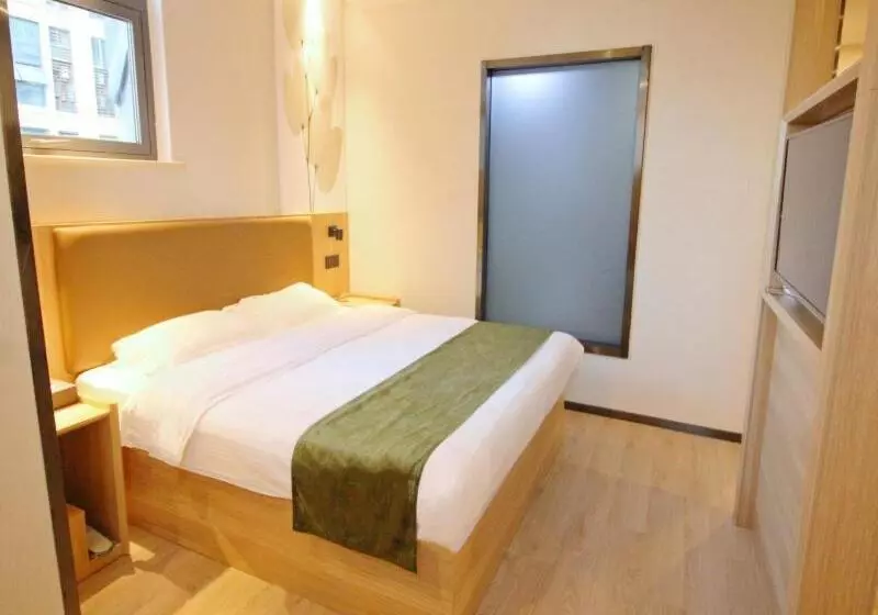 Hotelli Greentree Inn Jiangsu Suzhou Industrial Park Qingjian Lake Express