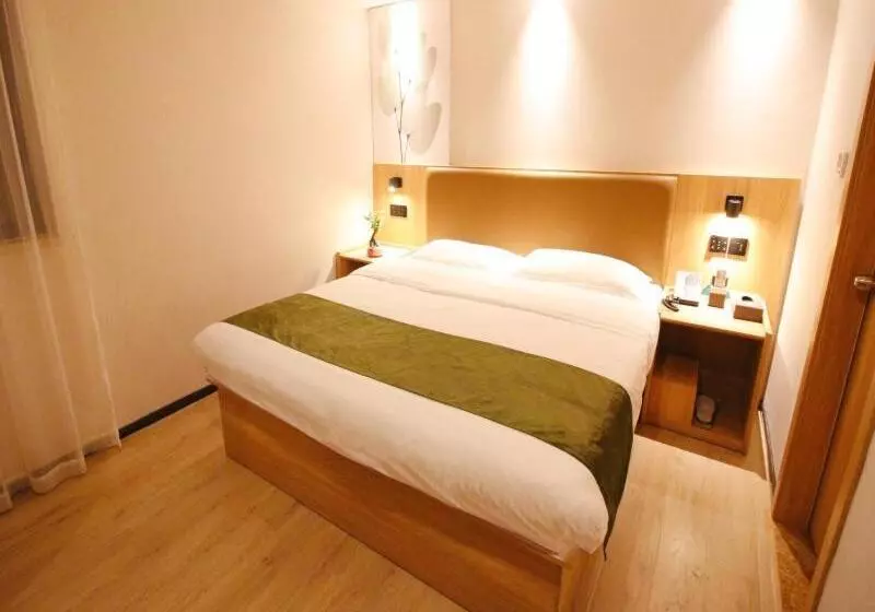 Hotelli Greentree Inn Jiangsu Suzhou Industrial Park Qingjian Lake Express