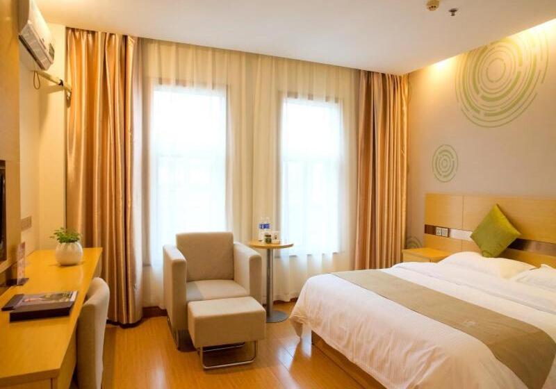 Otel Greentree Inn Zhejiang Shaoxing Xinchang Buddha Express