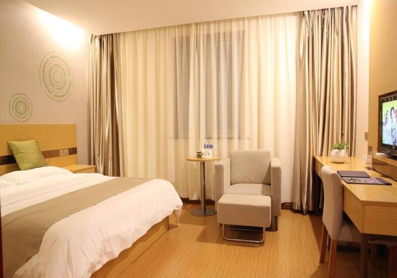 酒店 Greentree Inn Zhejiang Shaoxing Xinchang Buddha Express