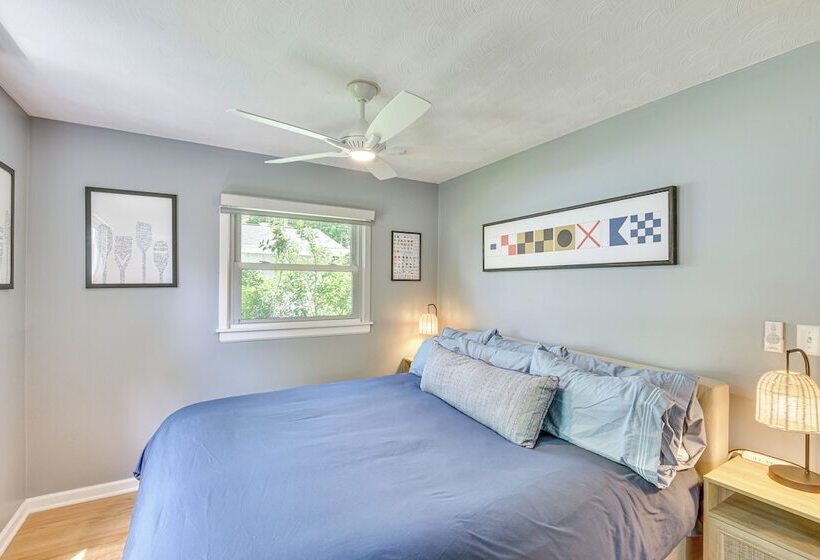 Home On Little Paw Paw Lake W/ Hot Tub & Dock!