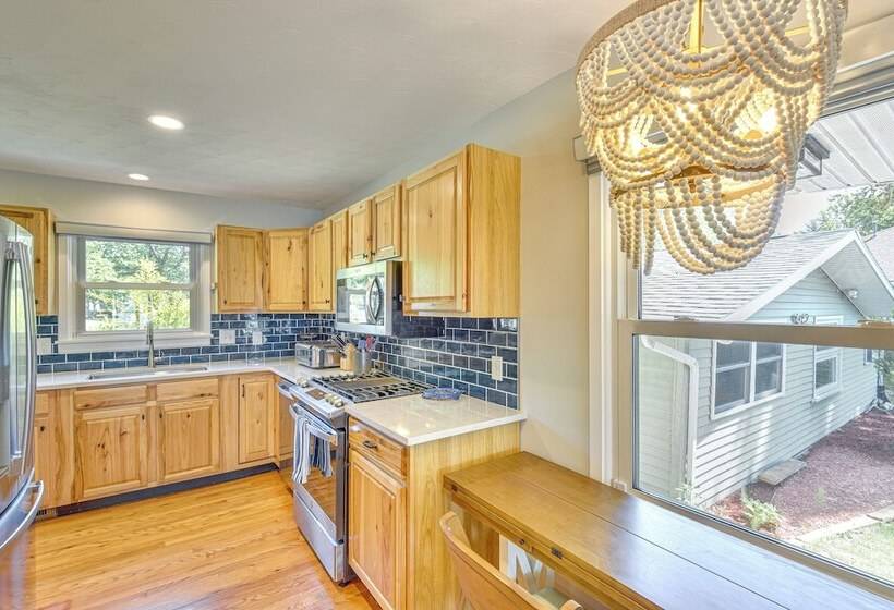 Home On Little Paw Paw Lake W/ Hot Tub & Dock!