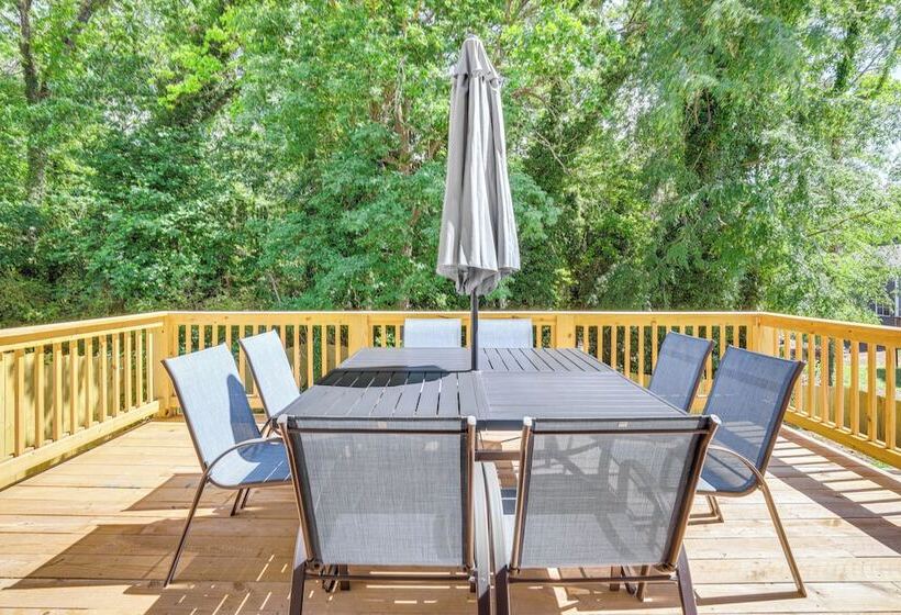 Modern Decatur Gem W/ Deck, 10 Mi To Atlanta