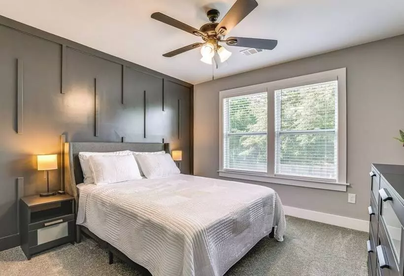 Modern Decatur Gem W/ Deck, 10 Mi To Atlanta