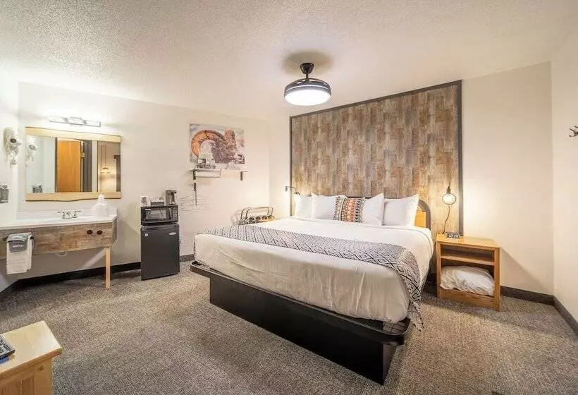 モーテル Hansen Inn And Cabins