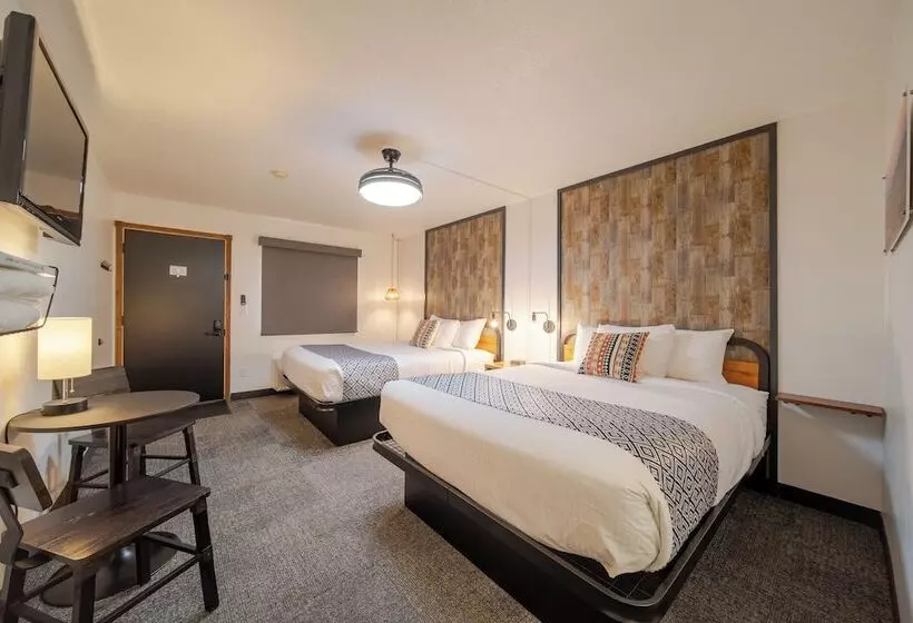 モーテル Hansen Inn And Cabins