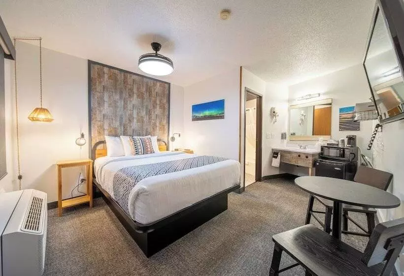 モーテル Hansen Inn And Cabins