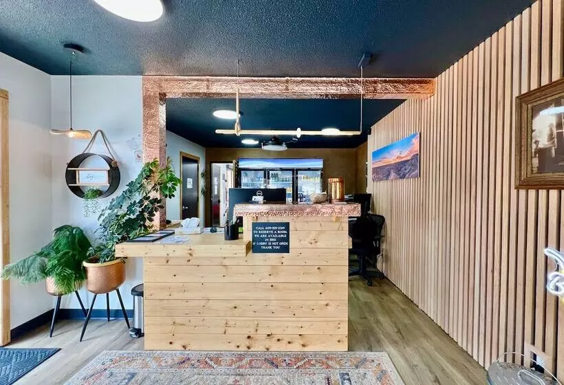 モーテル Hansen Inn And Cabins