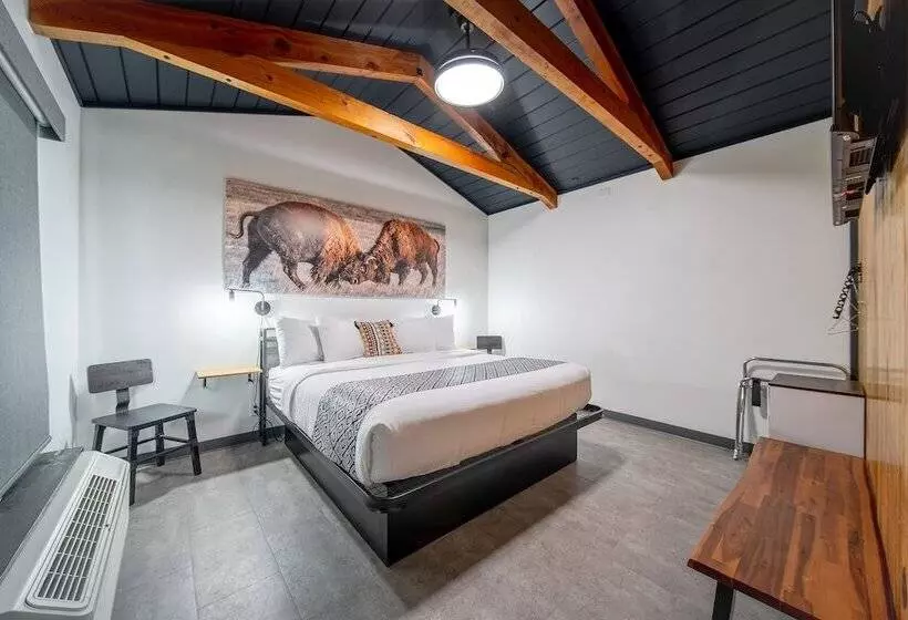 モーテル Hansen Inn And Cabins