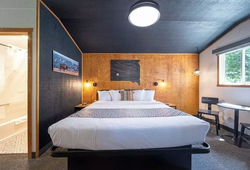 モーテル Hansen Inn And Cabins