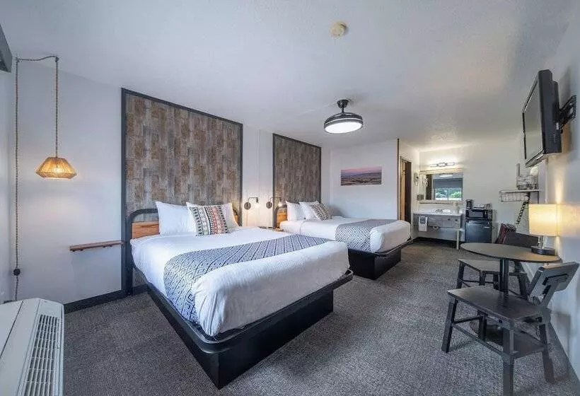 モーテル Hansen Inn And Cabins