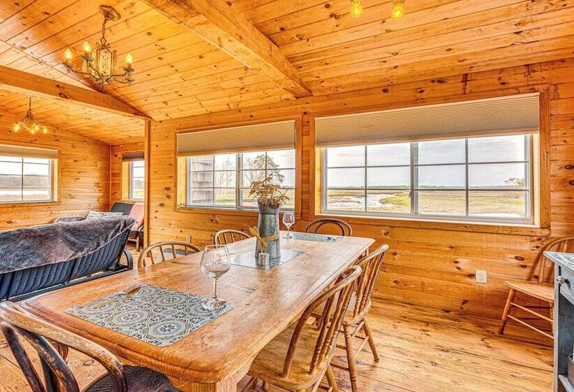 Peaceful Wells Retreat W/ Deck & Water Views