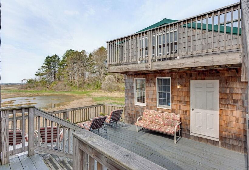Peaceful Wells Retreat W/ Deck & Water Views