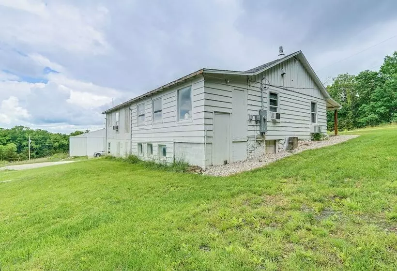 Fire Pit & Grill: Pet Friendly Lake Ozark Cabin!