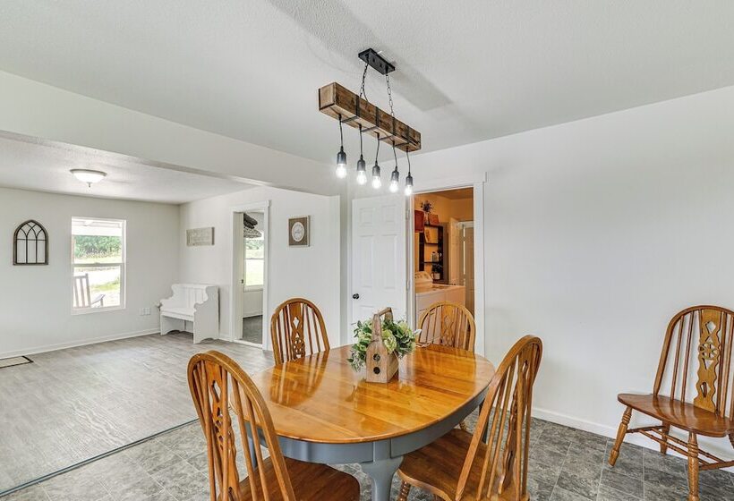 Fire Pit & Grill: Pet Friendly Lake Ozark Cabin!