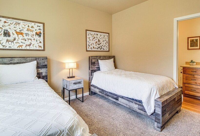 Deck & Atv Trail Access: Quiet Cabin In Show Low