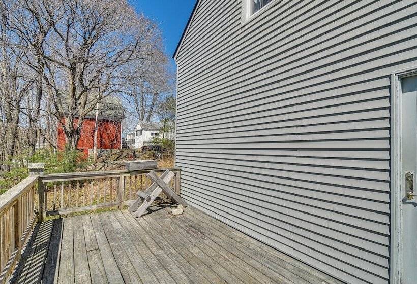 Lakefront Maine House ~ 4 Mi To Colby College