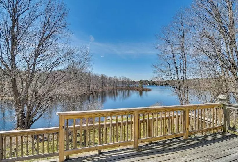 Lakefront Maine House ~ 4 Mi To Colby College