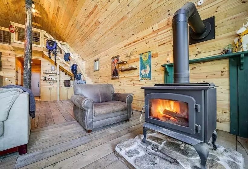 Secluded Brevard Cabin W/ Private Waterfall!