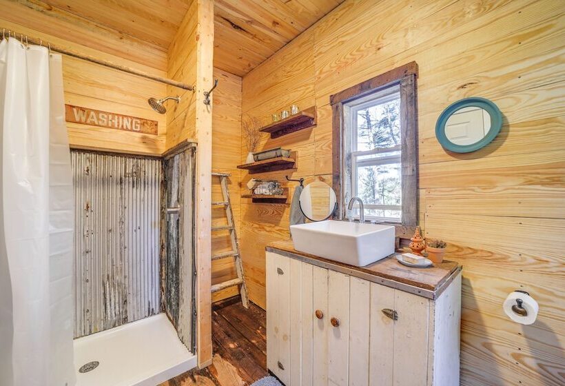 Secluded Brevard Cabin W/ Private Waterfall!