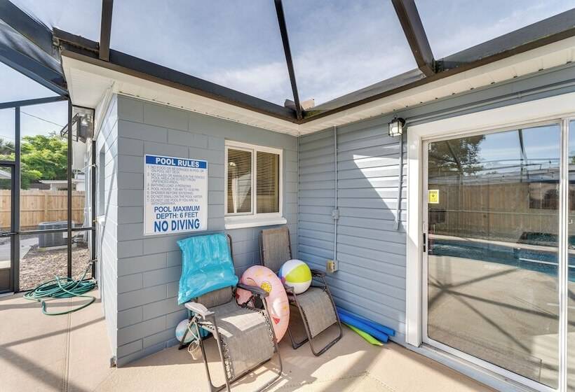 Game Room, Private Pool: South Daytona Home!